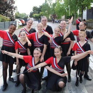 Cours de Majorettes à l&rsquo;Elan Saumurois